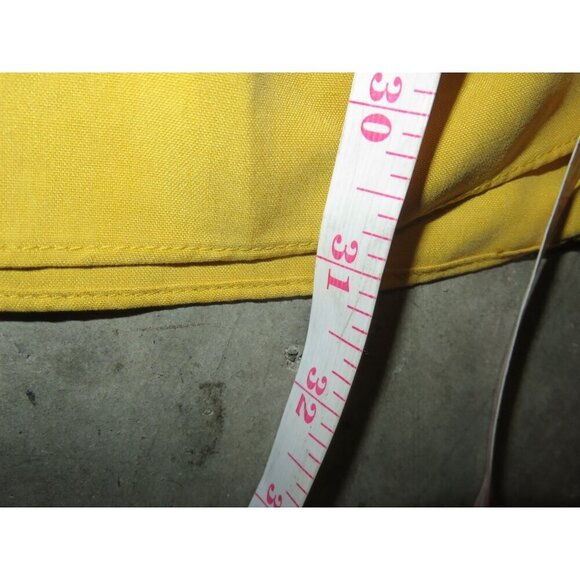 BOGO Anne Klein Yellow 100% Silk Sleeveless Shell Blouse size 10 EUC - Picture 7 of 10